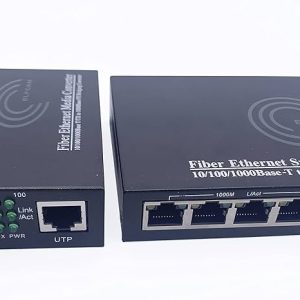 Convertidor de medios de fibra Gigabit Ethernet