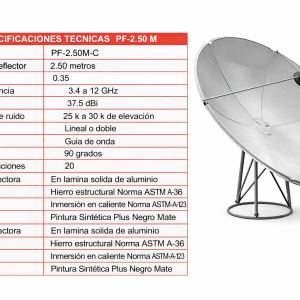 ANTENAS SATELITALES BANDA C