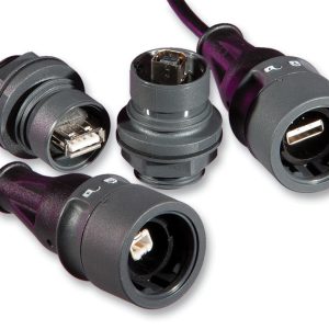 Conector Modulado Conexión 8P8C Blindado 