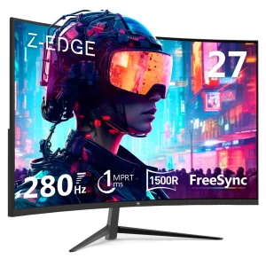 Monitor curvo para juegos Z-EDGE de 27