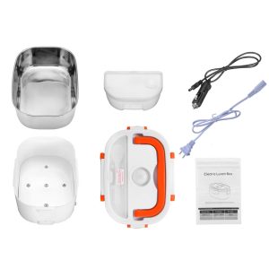 FIAMBRE PORTATIL CON CALEFACCIÓN ELÉCTRICA 2 EN 1 PARA COCHE Y HOGAR