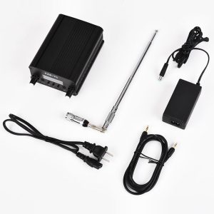 FM Transmitter 7W Mini Radio Stereo Station PLL Black w/ Antenna CZE-7C
